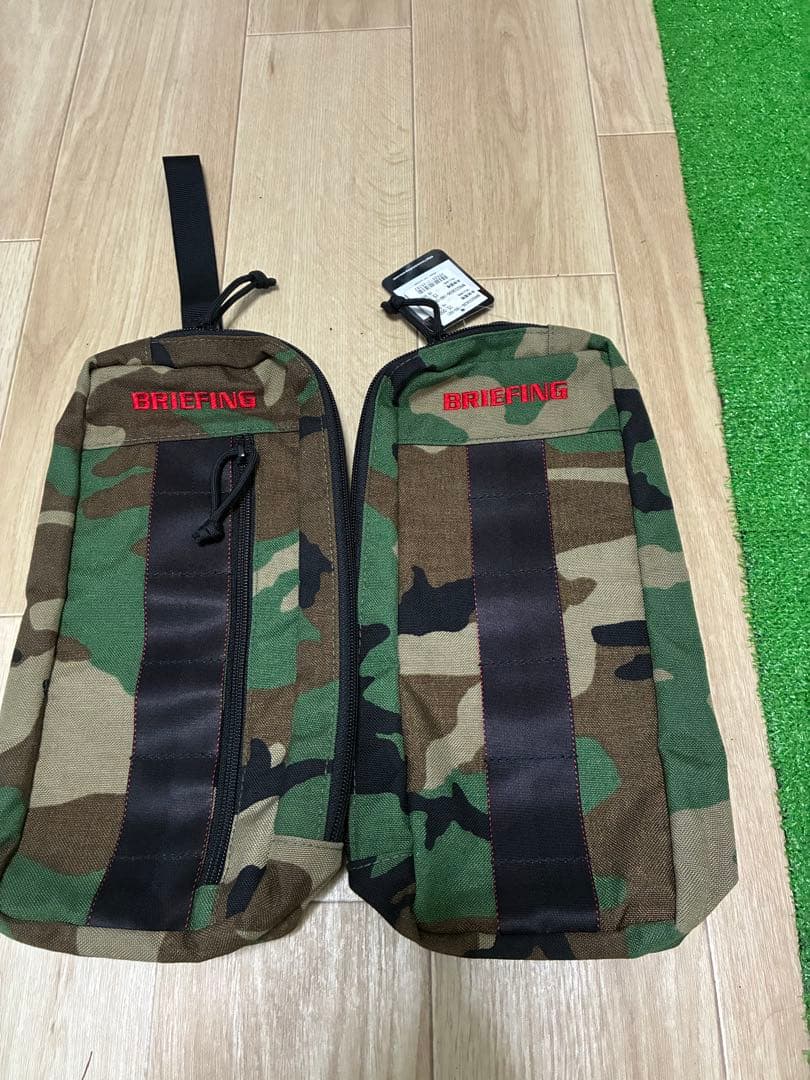 BRIEFING 迷彩 シューズバッグ