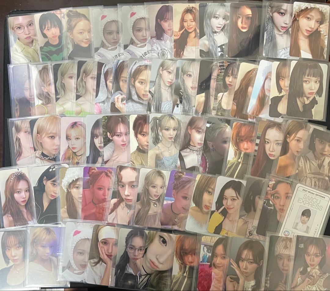 aespaトレカまとめ売り（バラ売り可能）