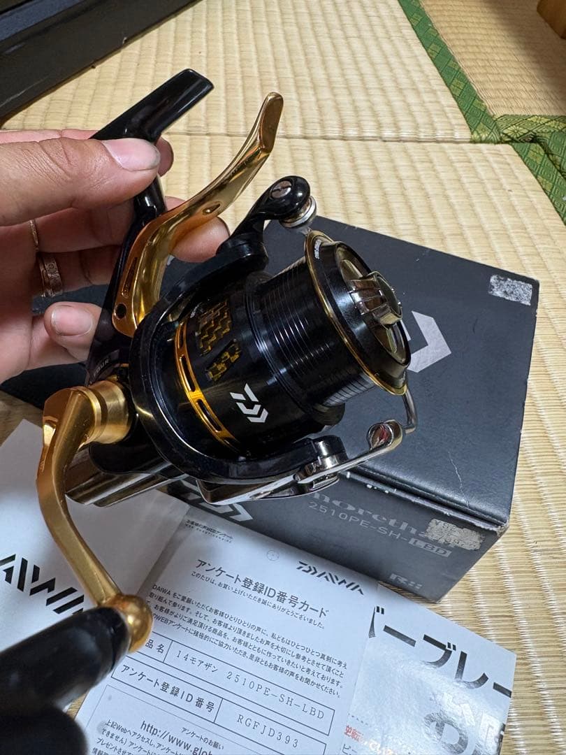ダイワ　14 モアザンLBD 2510PE-SH-LBD オーシャンマーク仕様