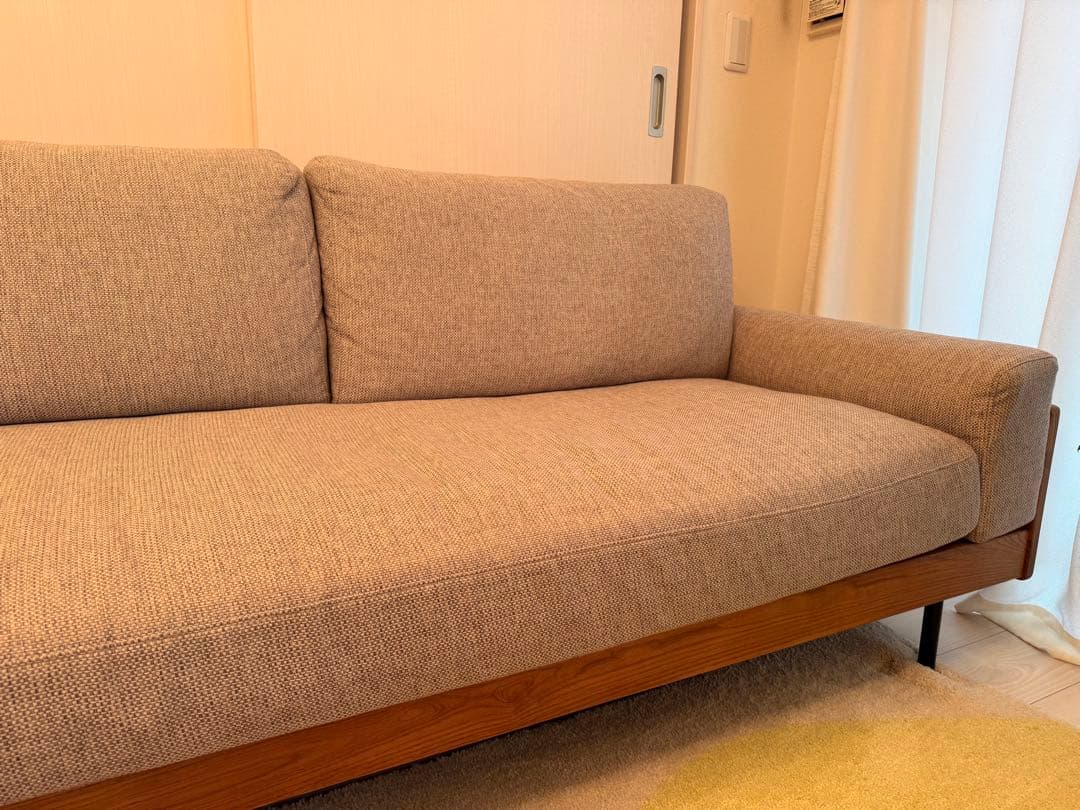 unico TREL(トレル)カバーリングソファ 3シーター