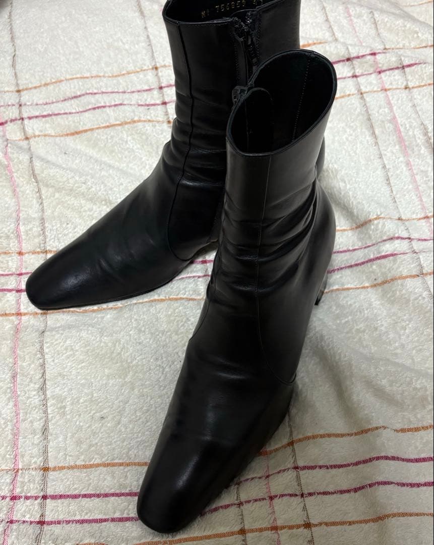 A*ク様 【希少】SAINT LAURENT PARIS \"XIVジップヒールブ