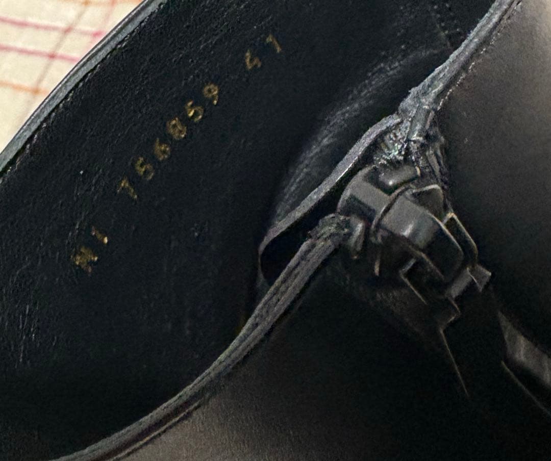 A*ク様 【希少】SAINT LAURENT PARIS \"XIVジップヒールブ