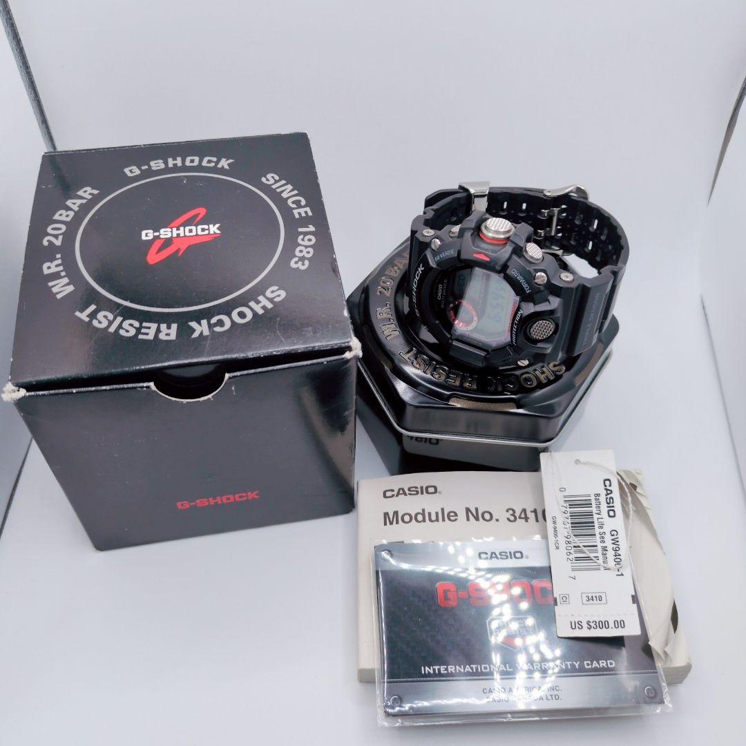 CASIO G-SHOCK GW-9400 レンジマン 電波ソーラー 海外モデル