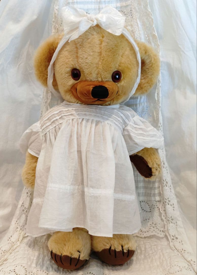 期間限定価格　マスタード色のビンテージ チーキー 43cm