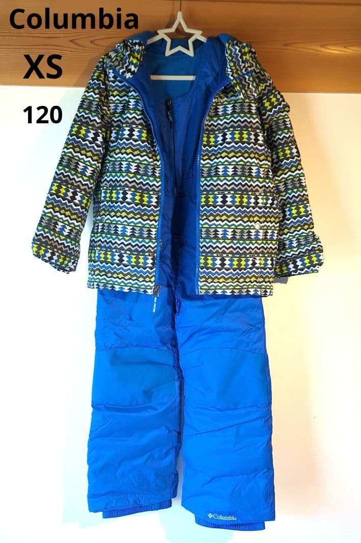 【新品】Columbia キッズXS スノーウェアセット　120【未使用品】