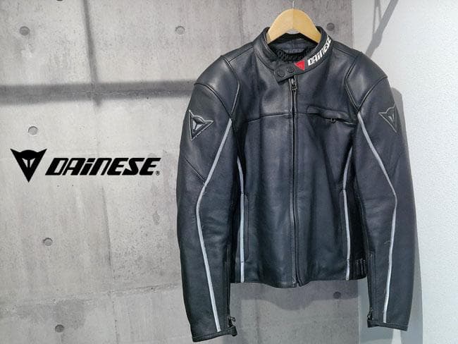 DAINESE ダイネーゼ SF PELLE パット付 本革ライダースジャケット