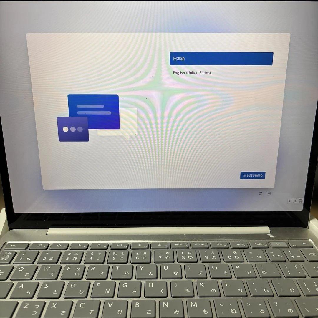 Chromebook本体 Microsoft Surface laptop go2