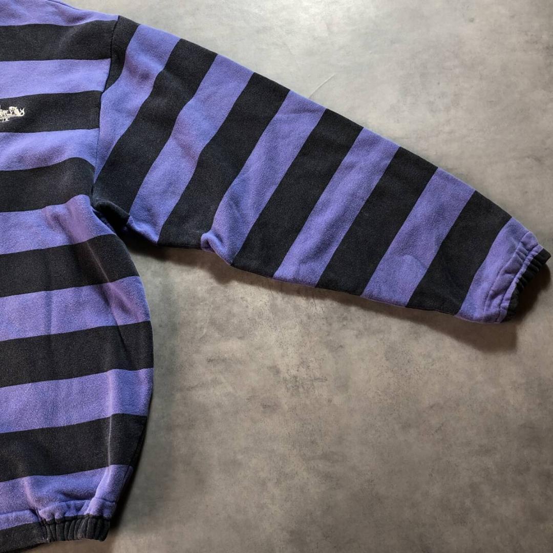 GQ1795◇BONEVILLE : archive ボーダースウェットラガー