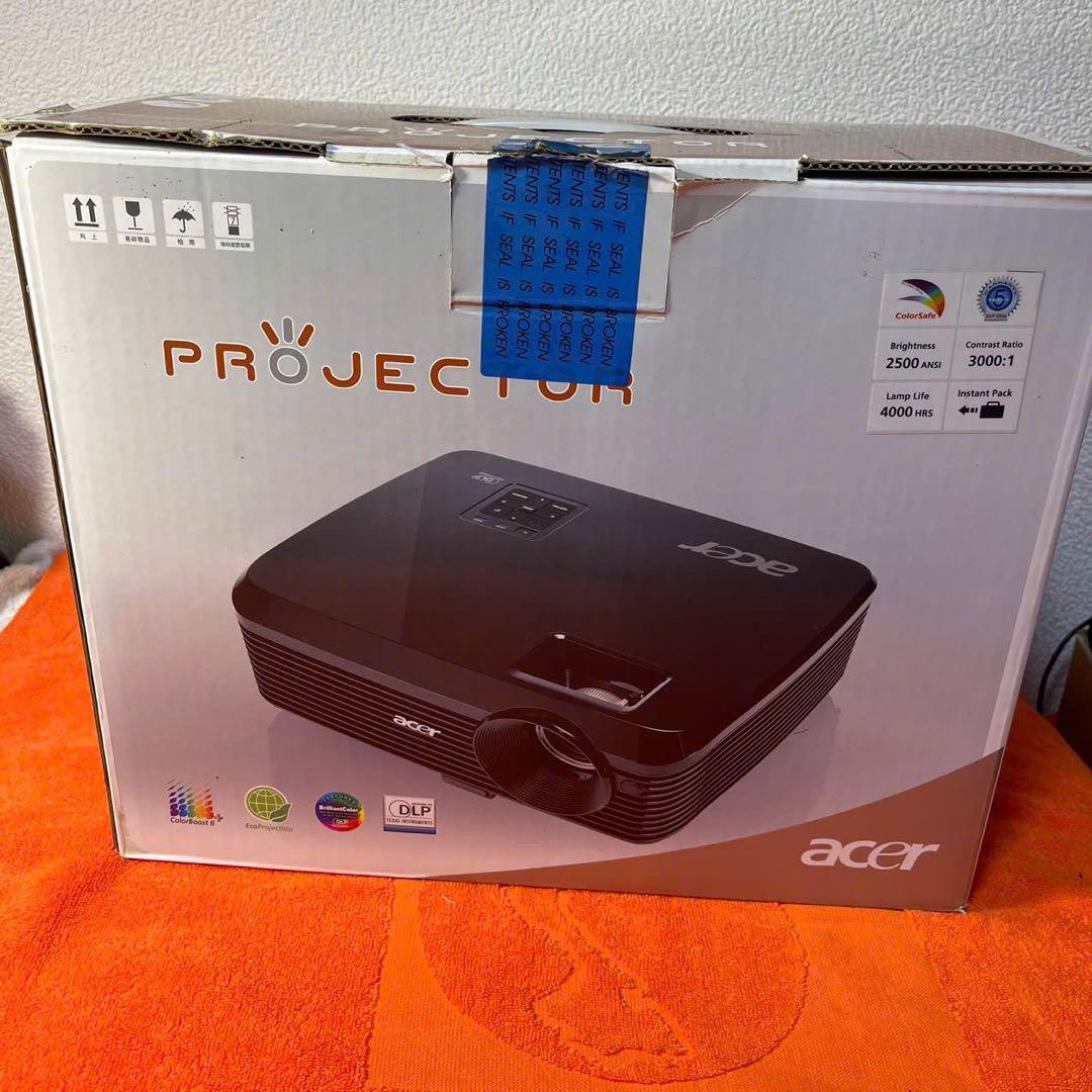 Acer X1130P プロジェクター・リモコン＆電源コード付き・動作確認済み