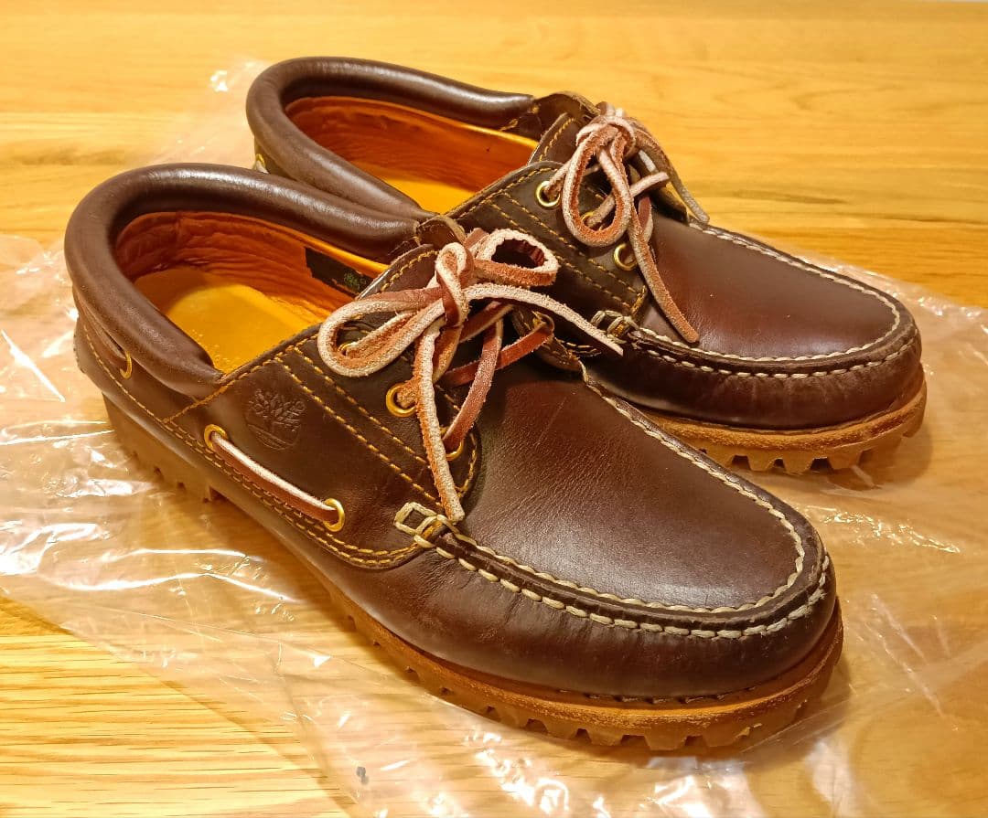 Timberland デッキシューズ A77148 茶 24.0cm ブラウン