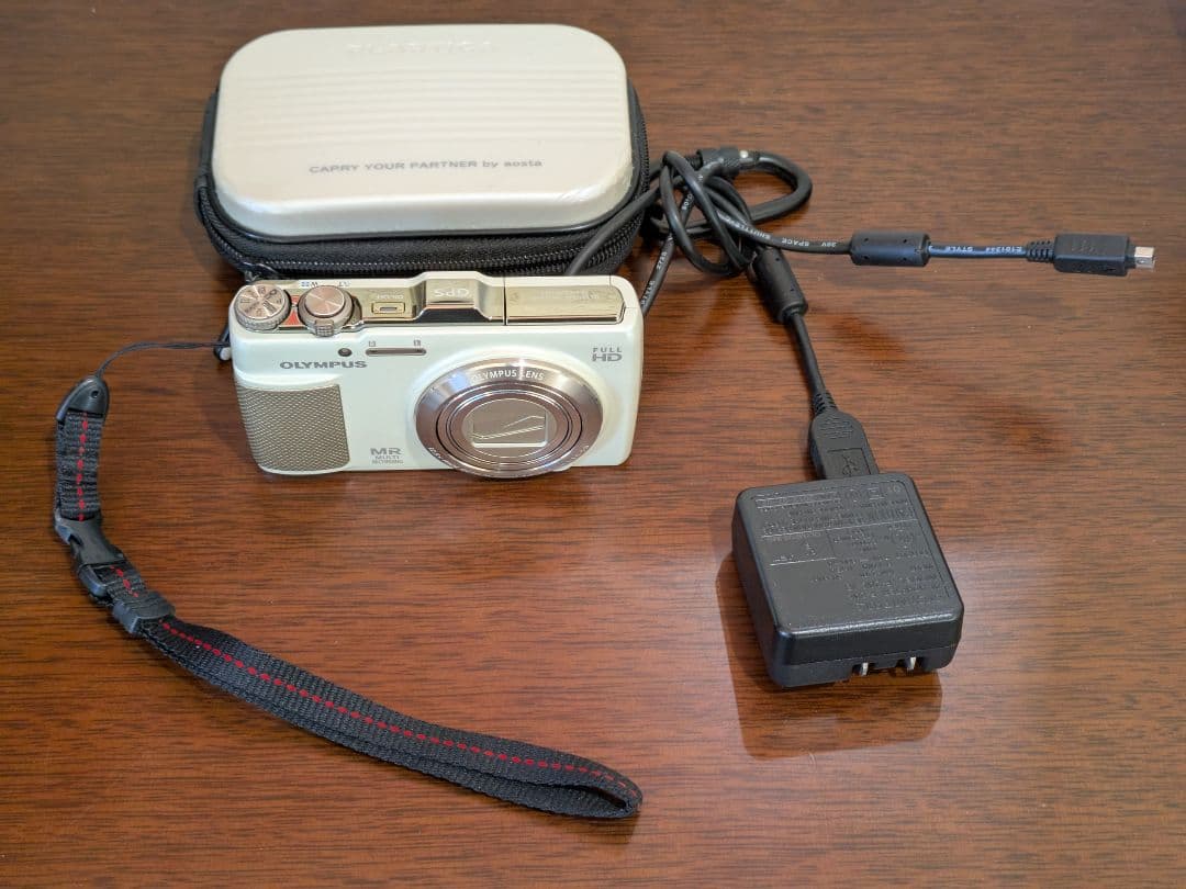 OLYMPUS SH-25MR ケース&ストラップ&SDカード付き