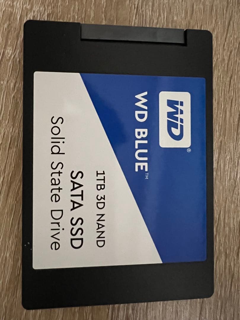 WD Blue 3D NAND SSD 1TB 2.5インチ