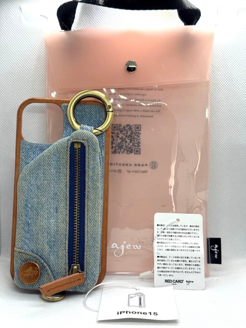 ajew RED GARD TOKYO iphone15 ケース