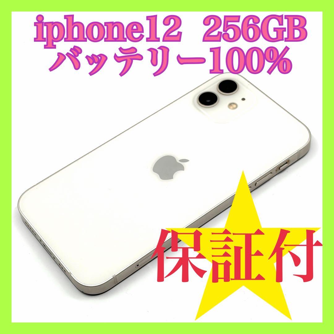 iphone12 超美品 256GB バッテリー最大容量100% SIMフリー