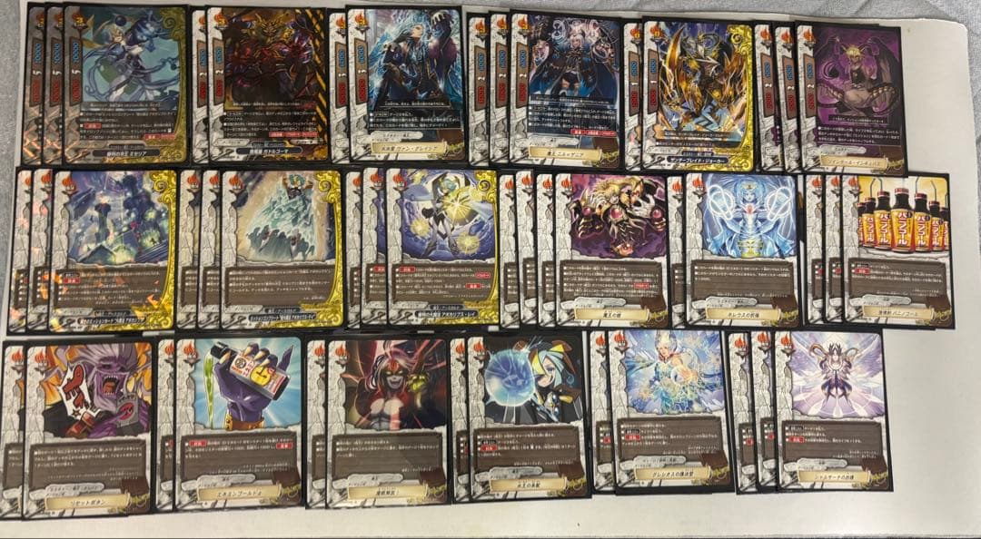 バディファイト ミセリアデッキ　ダンジョン 審判の冷王 ミセリア