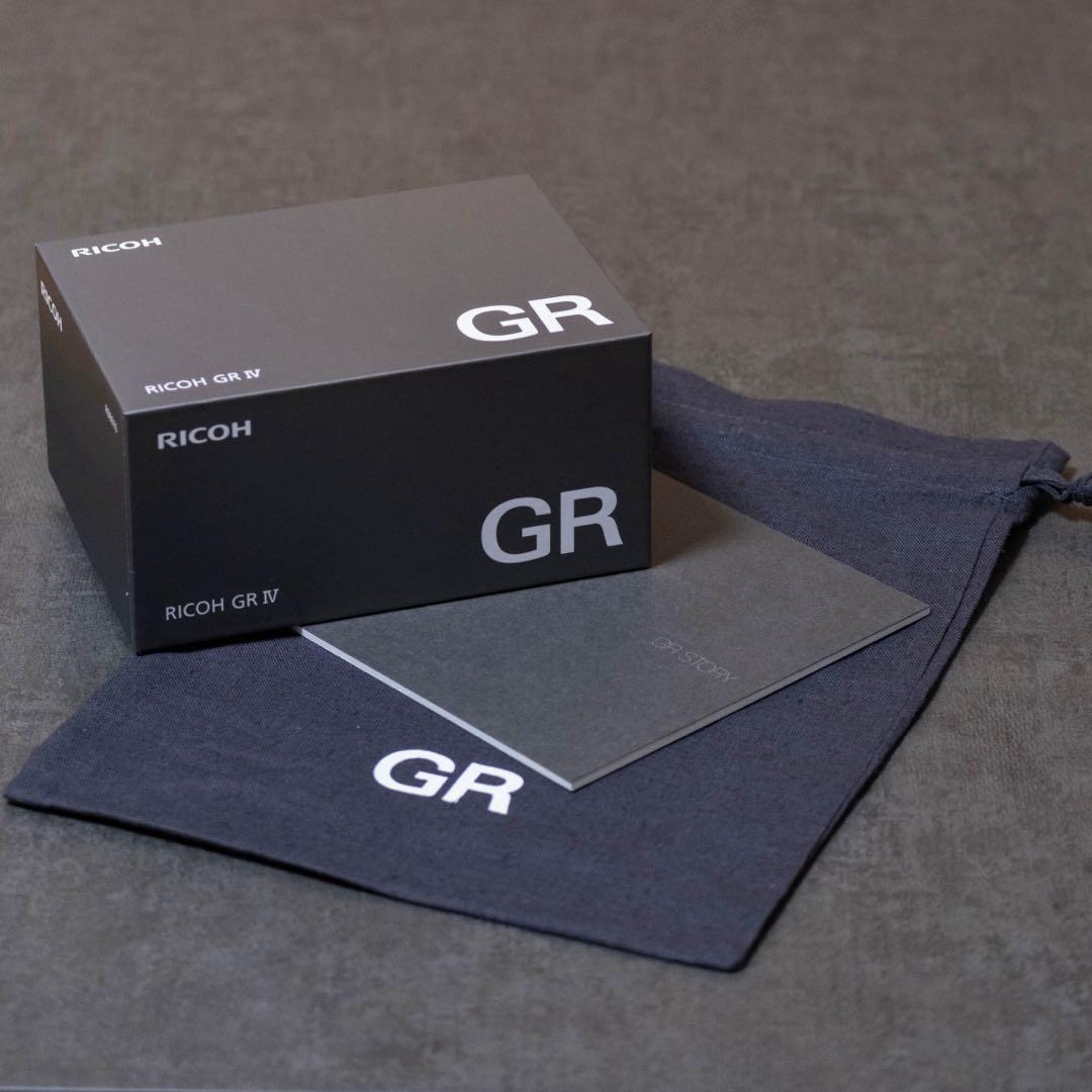 【新品未使用】 RICOH GR IV 限定ポーチ付き