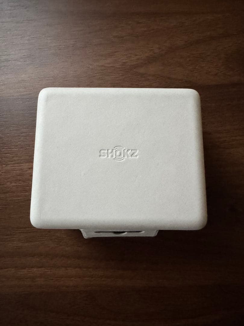 SHOKZ 骨伝導ワイヤレスイヤホン ホワイト・シルバー