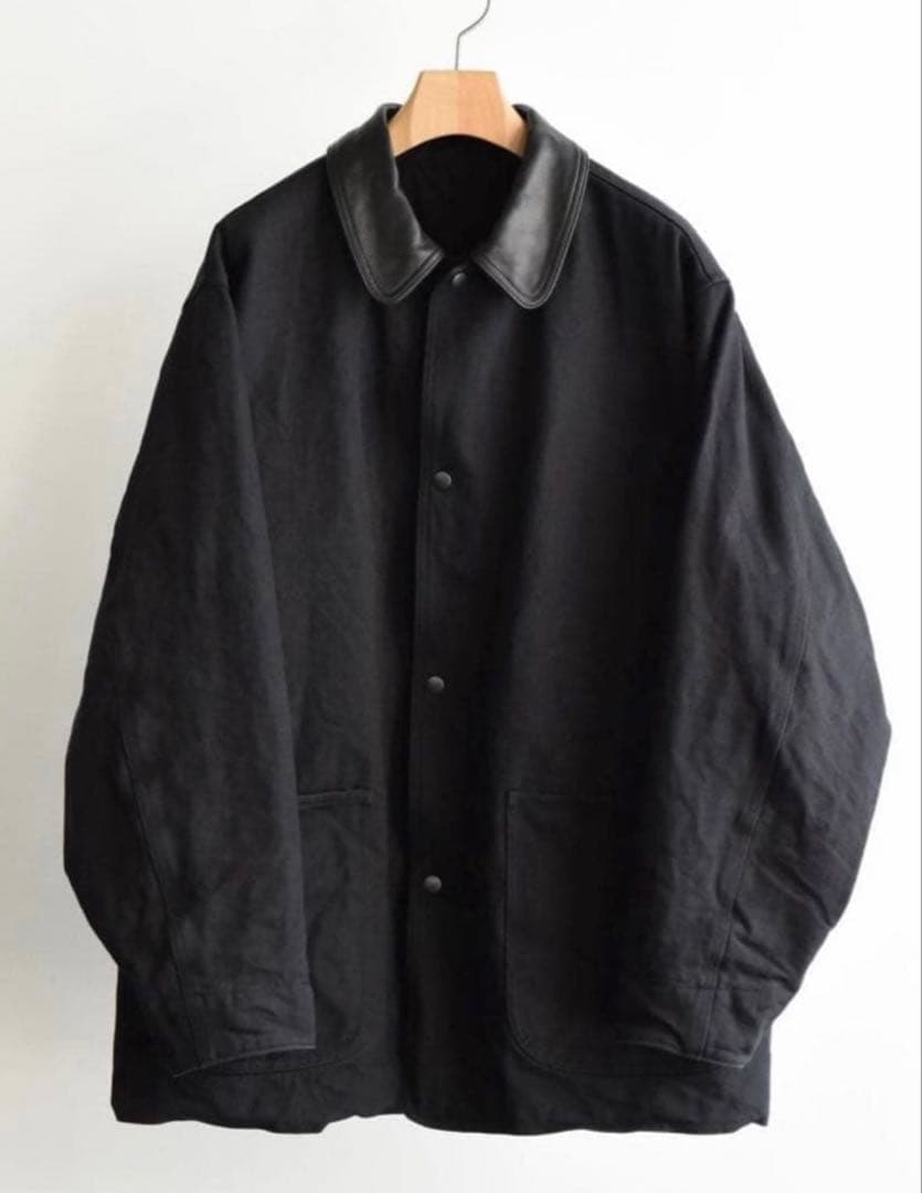 25AW COMOLI デニム　レザー　ワークジャケット　サイズ2