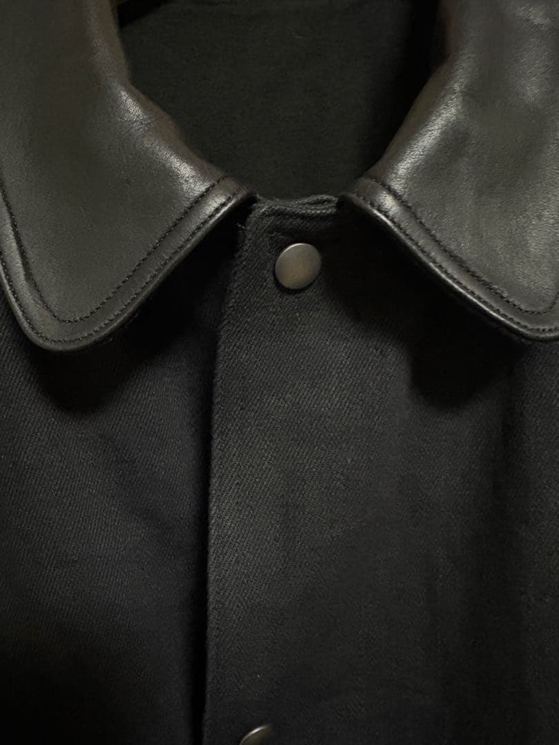 25AW COMOLI デニム　レザー　ワークジャケット　サイズ2