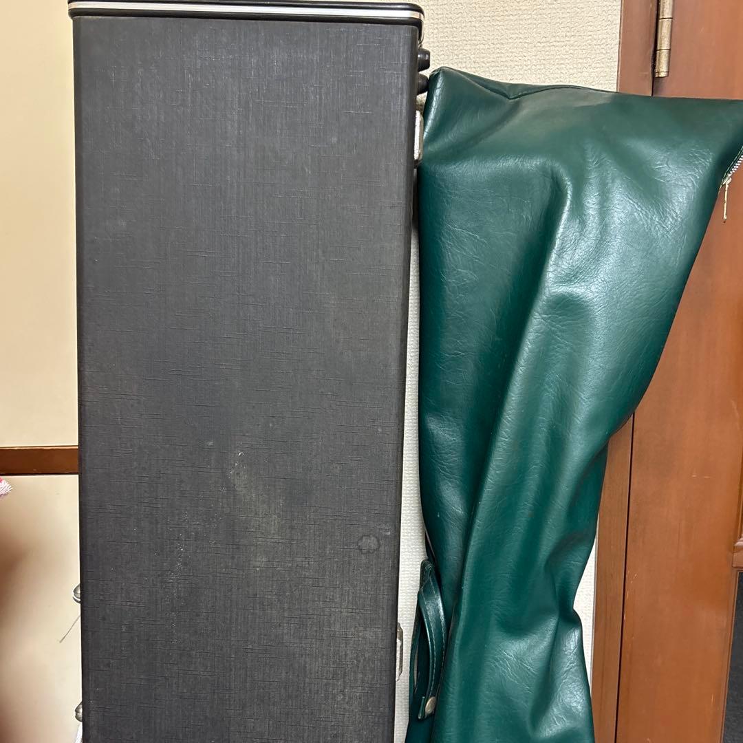 三味線 本体 青色 木製 3弦 ケース付き ×2