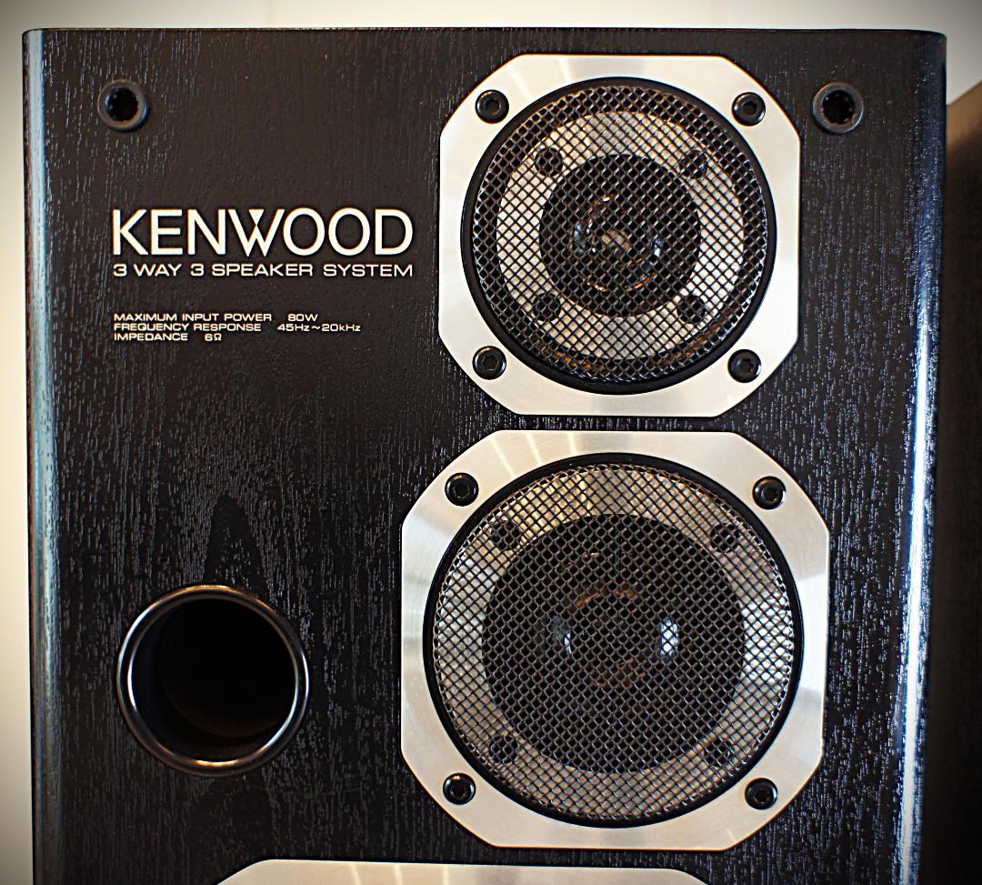 KENWOODケンウッドROXY DG1スピーカー　インシュレータ付