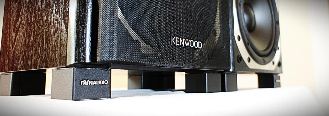 KENWOODケンウッドROXY DG1スピーカー　インシュレータ付