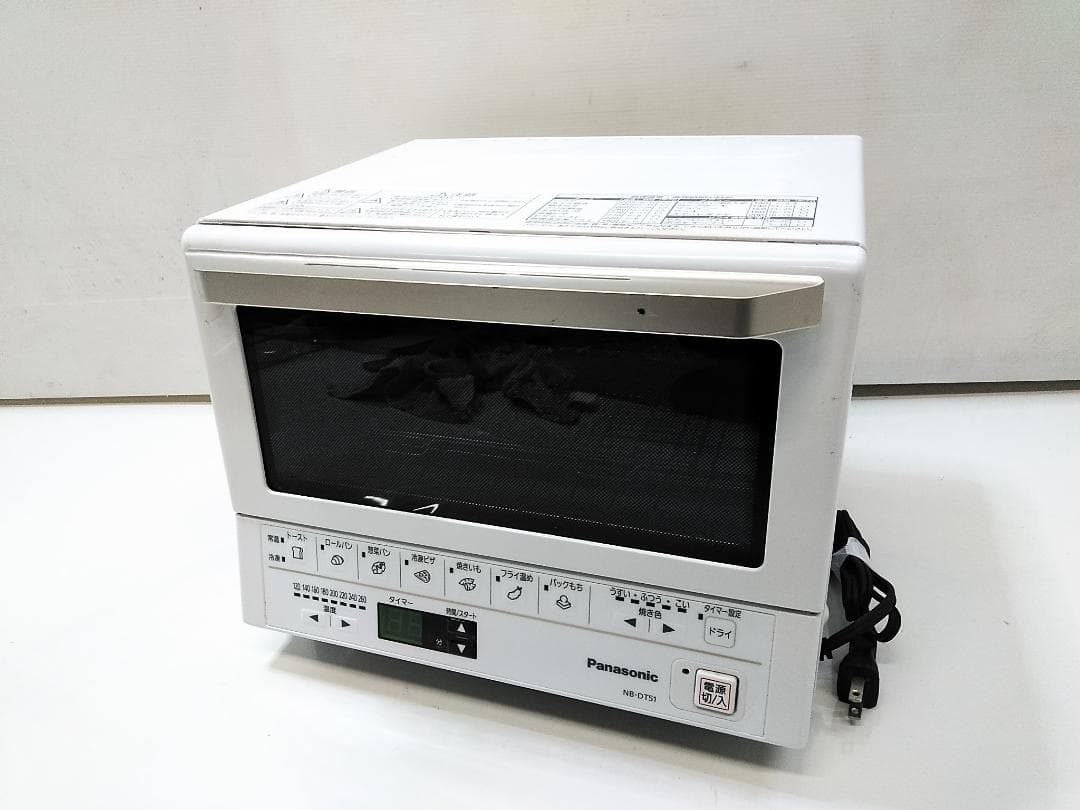 パナソニック コンパクトオーブン トースター NB-DT51 2018年製△
