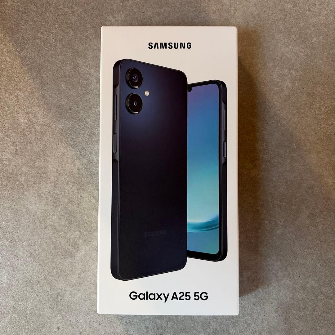 Samsung Galaxy A25 5G 本体 black ブラック