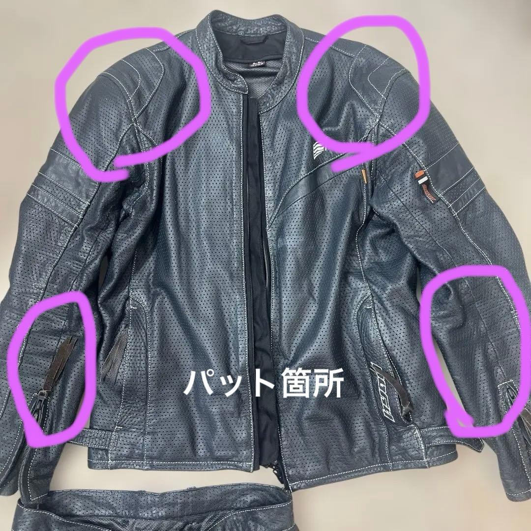 HYOD レザー ジャケットレザーパンツ（サイズLL）