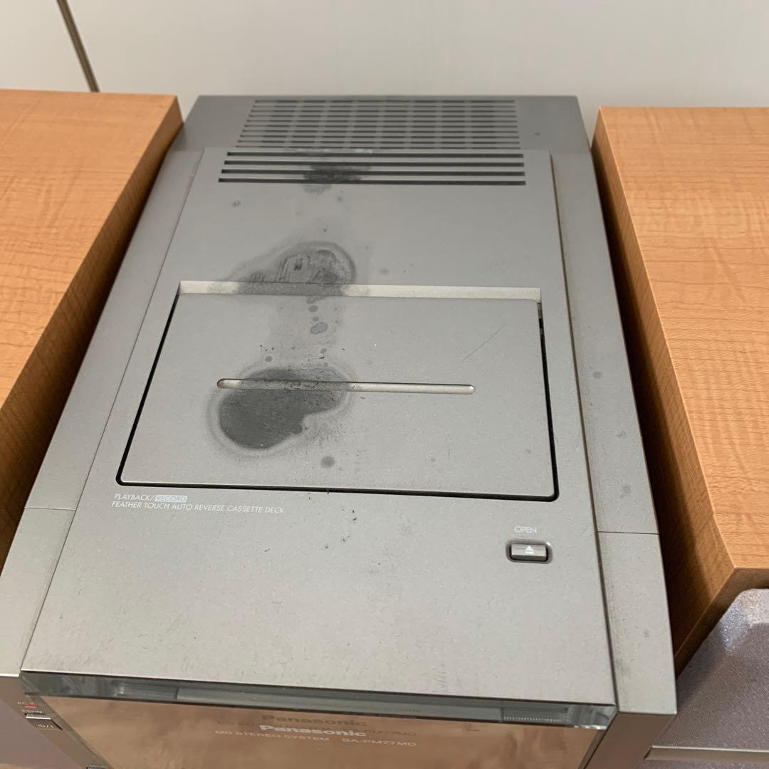 パナソニック　ミニコンポ　中古品
