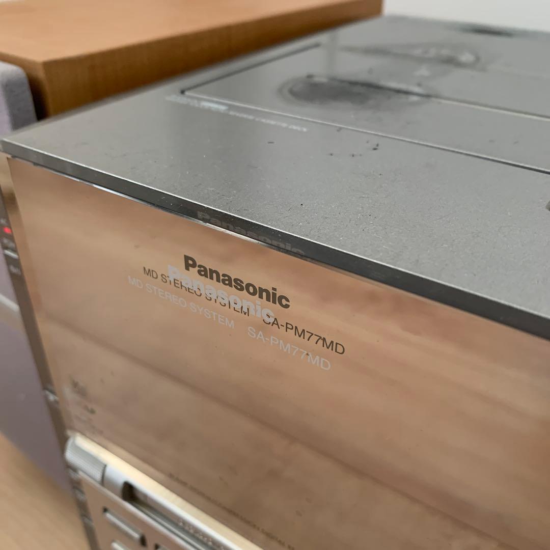 パナソニック　ミニコンポ　中古品