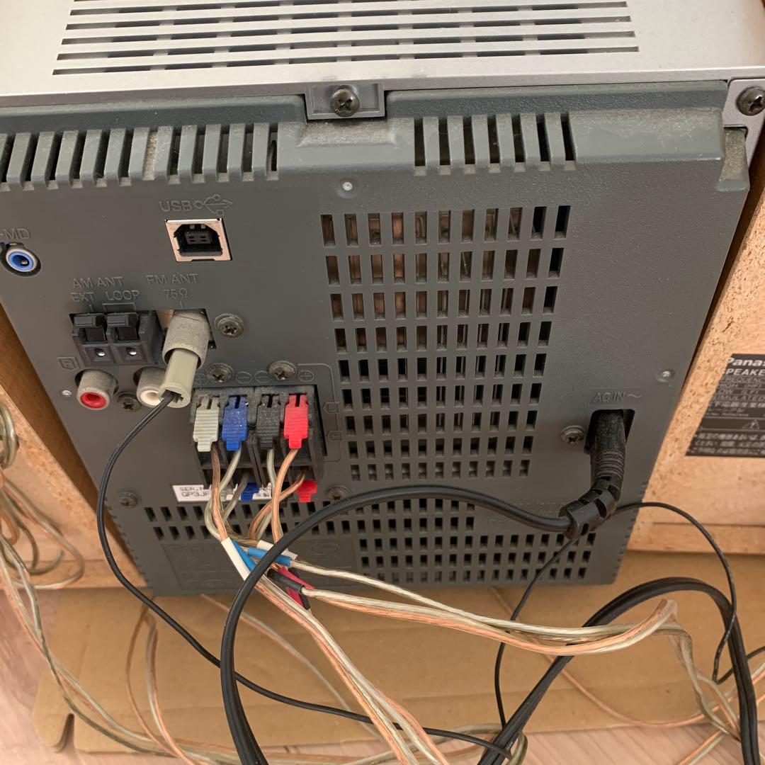 パナソニック　ミニコンポ　中古品