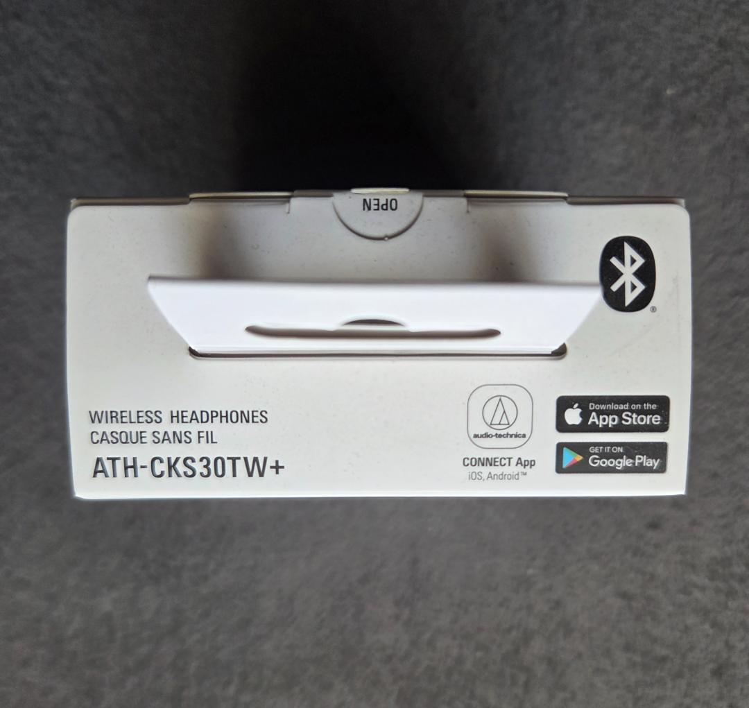 audio-technica ATH-CKS30TW+ ワイヤレスイヤフォン