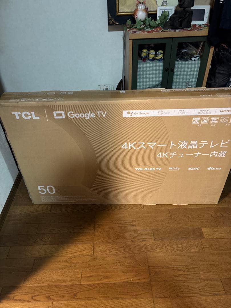 TK TCL 50インチ 4Kスマート液晶テレビ