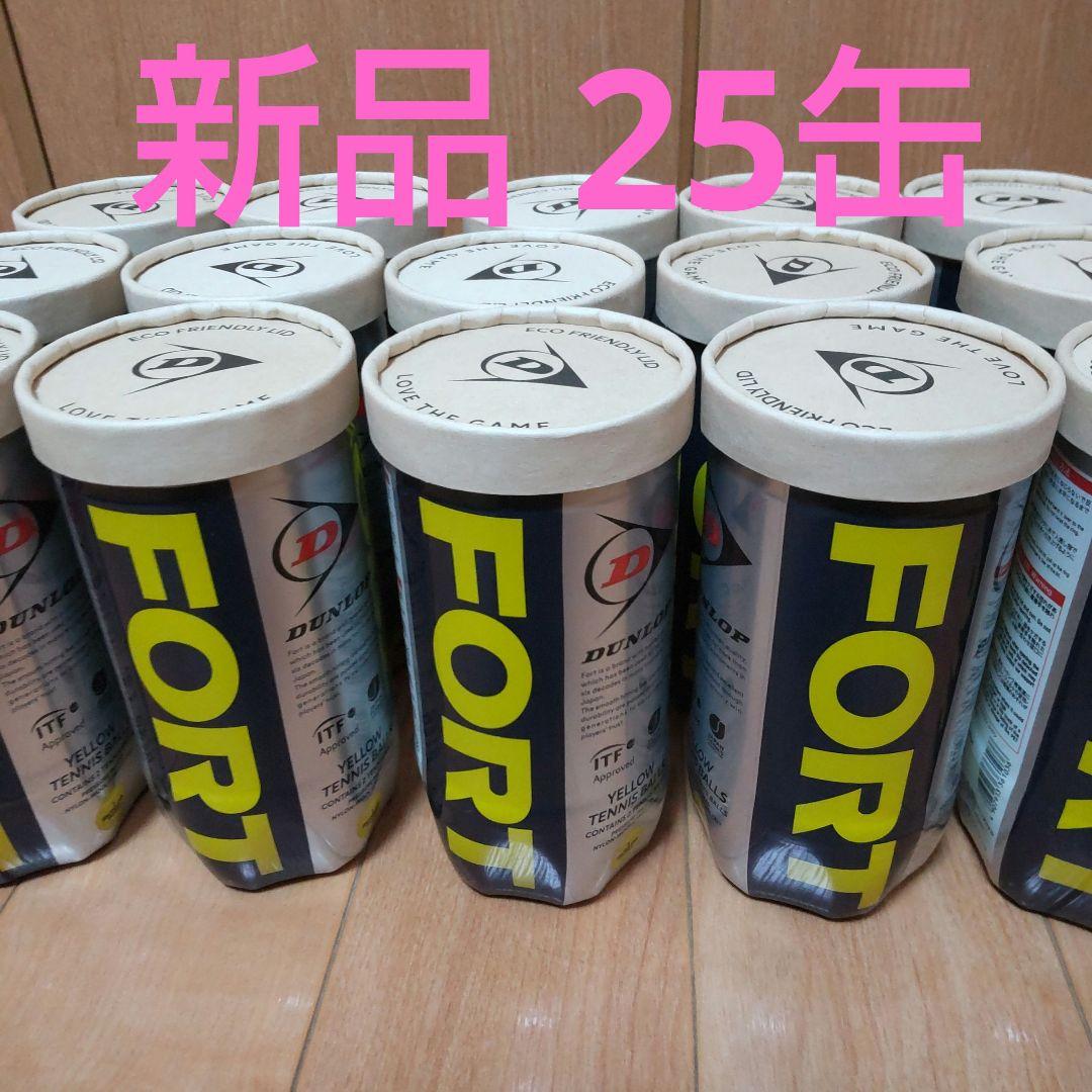 ダンロップ フォート テニスボール 25缶