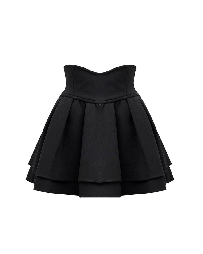 【新品未使用 】殿堂入り!!美脚になれるスカート♡（インナーパンツ付） Lサイズ