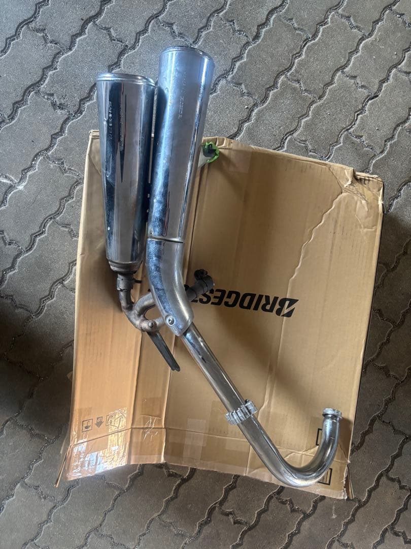 マグナ250純正マフラー