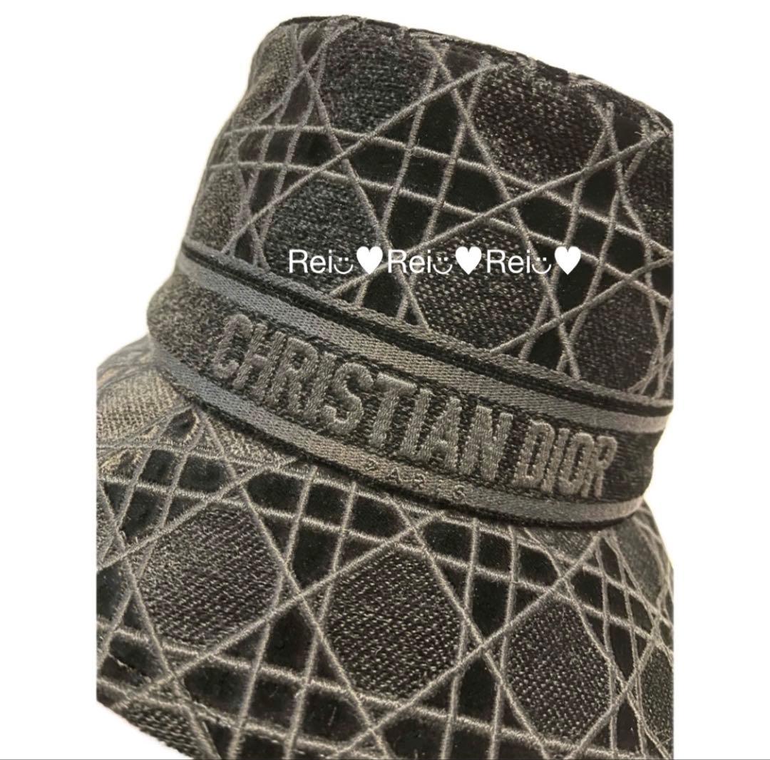 DIOR ハット バケハ ブラック 58