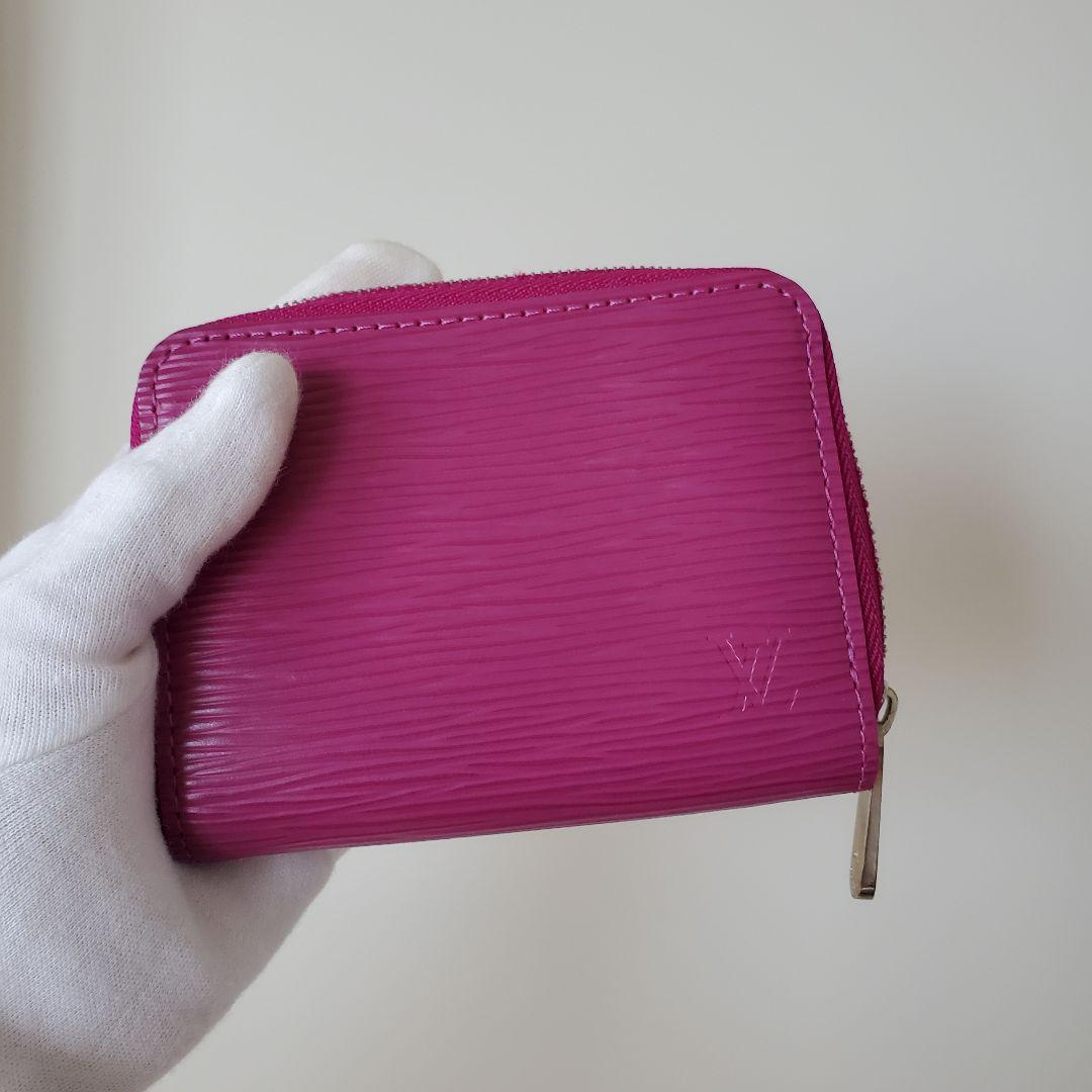 【まみむめも様】LOUIS VUITTON エピ ジッピーパース パープル