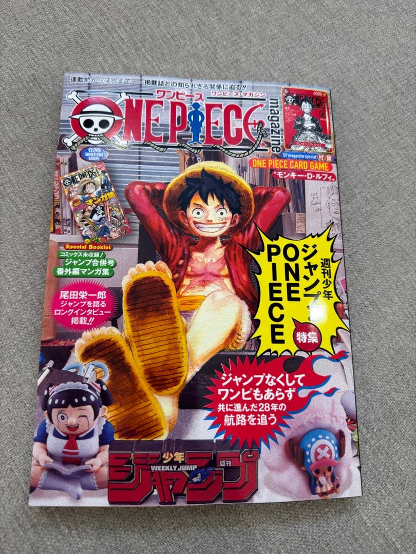 ワンピースマガジン20号 付録付き ワンピースカード　プロモカード付