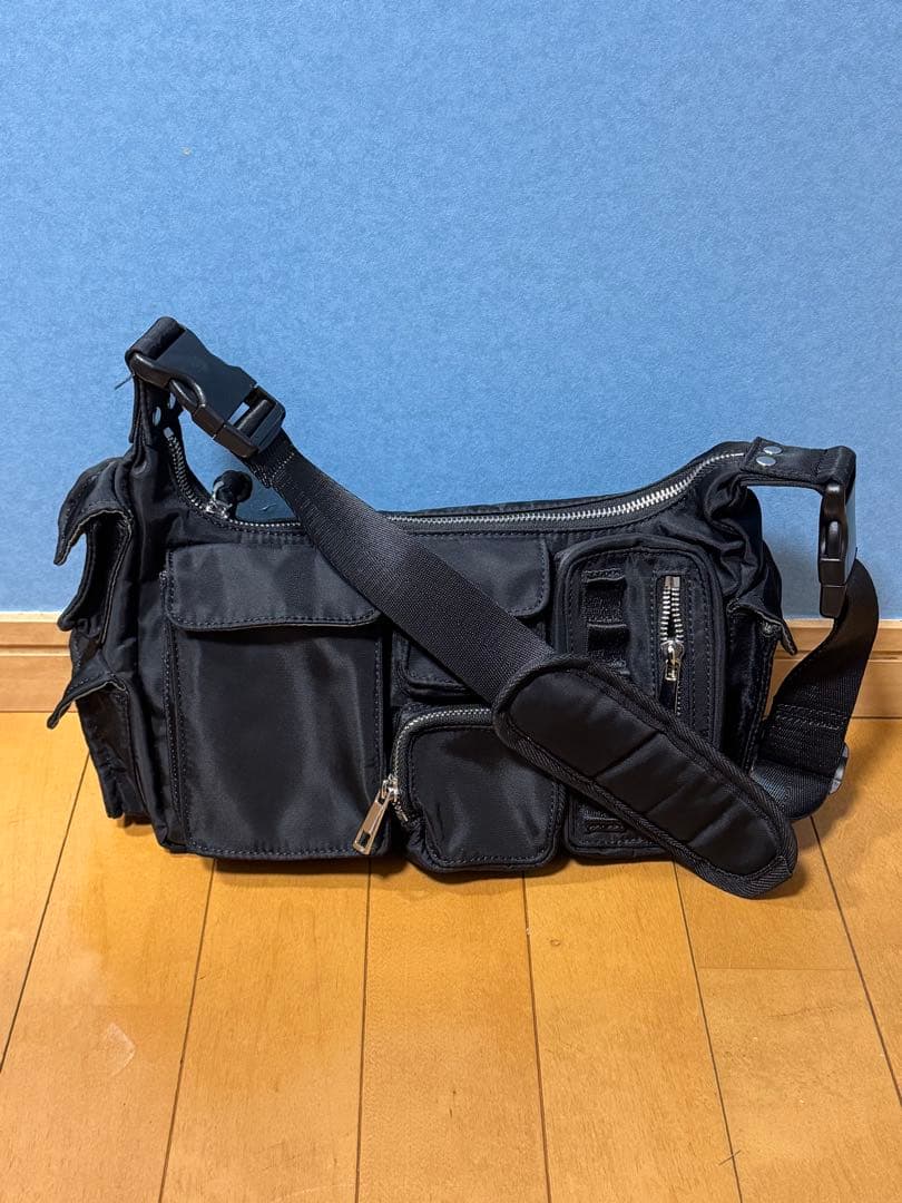 バッグ AMERI 2WAY SHOULDER MILITARY BAG black