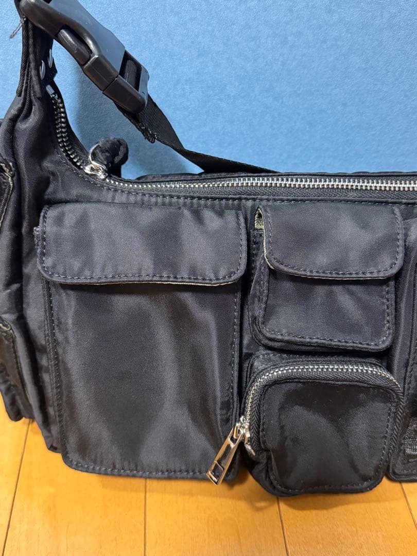 バッグ AMERI 2WAY SHOULDER MILITARY BAG black