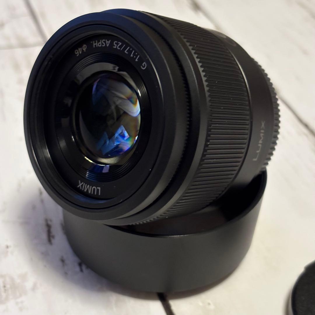 LUMIX G 25mm F1.7 ASPH.レンズ