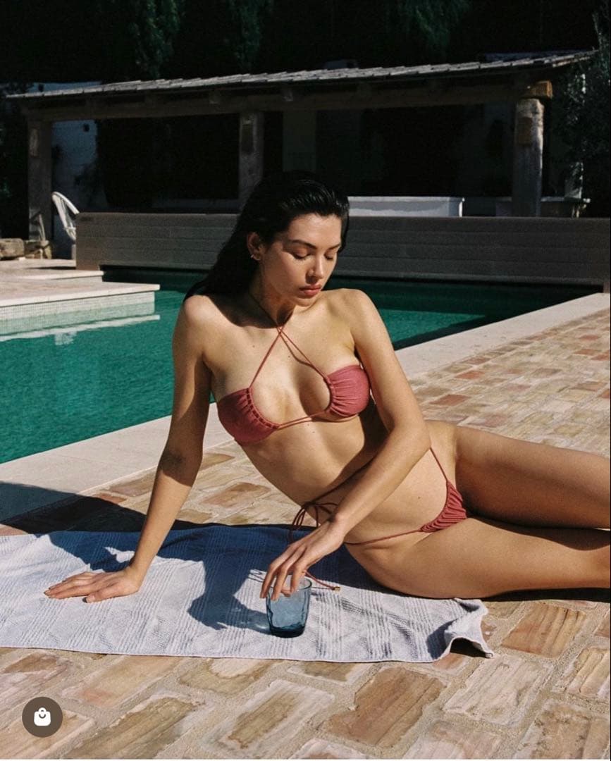 スペイン発♡ vanilla swim ビキニ 海外 レッド系