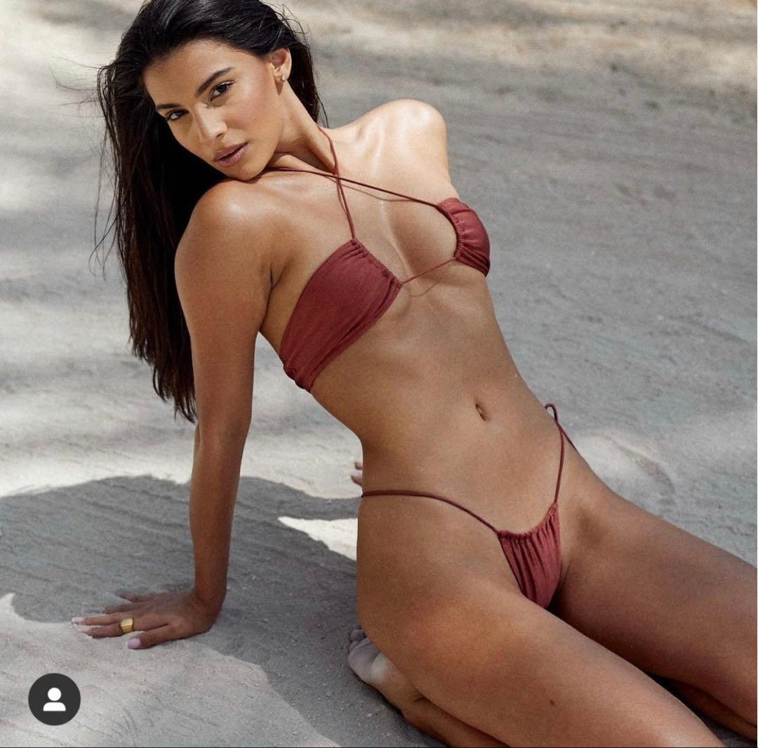 スペイン発♡ vanilla swim ビキニ 海外 レッド系