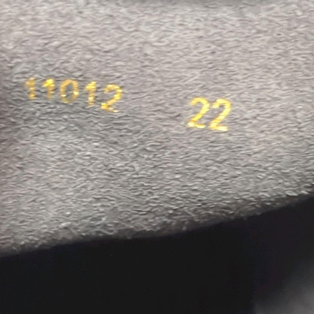 ★未使用級★ マルゥユナイテッドアローズ レザーアンクルブーツ 22 ブラック