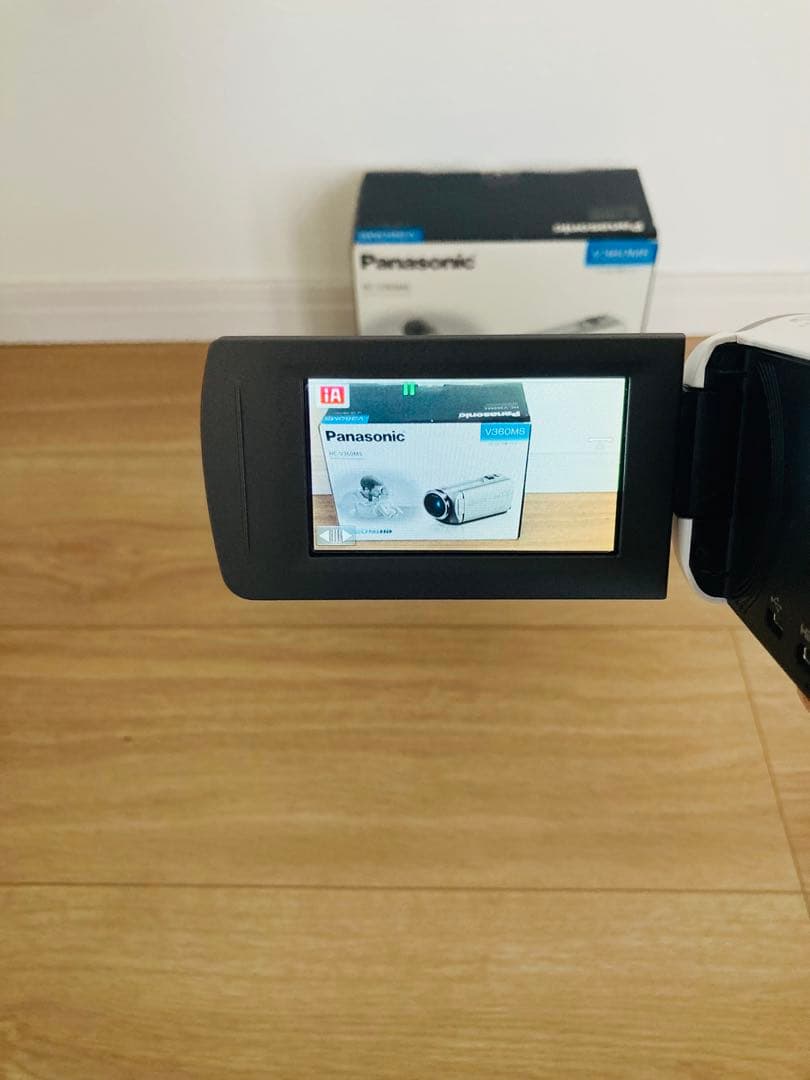 【美品】Panasonic HC-V360MS 16GB HDビデオカメラ