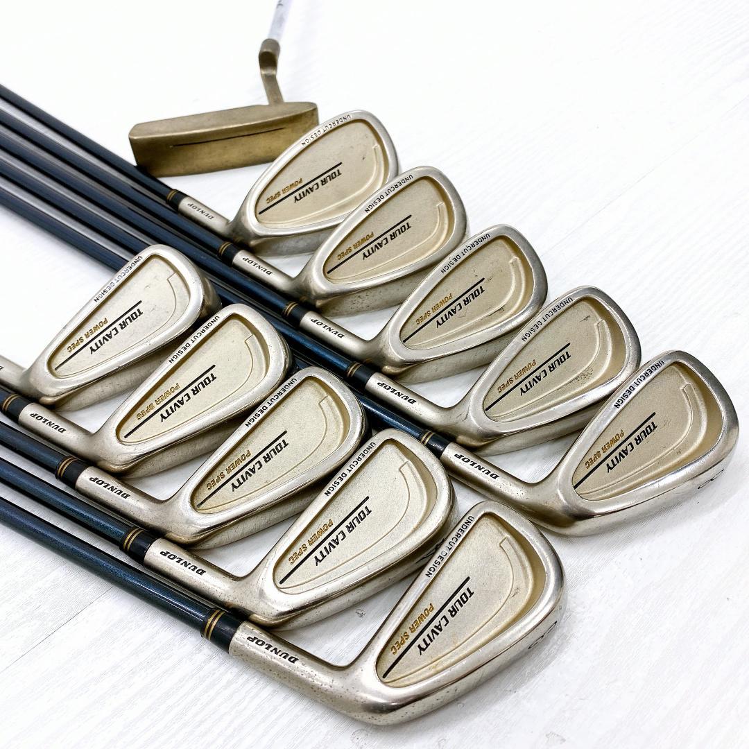 【豪華‼】 ツアーステージ ダンロップ メンズ ゴルフクラブ セット 14本 S