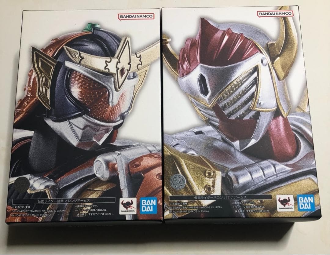 S.H.Figuarts 真骨彫製法 仮面ライダー鎧武 バロン 2体セット売り