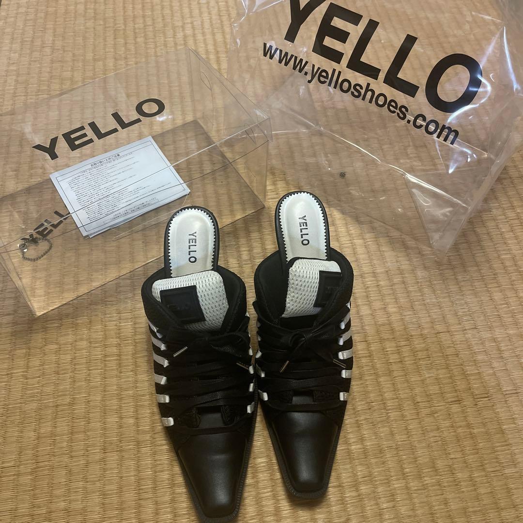 YELLO スニーカーミュール　Ｌサイズ